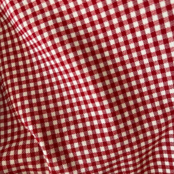 Tommy Hillfiger Women’s Bermuda Stretch Shorts Size 10, Red White Check - Picture 5 of 6